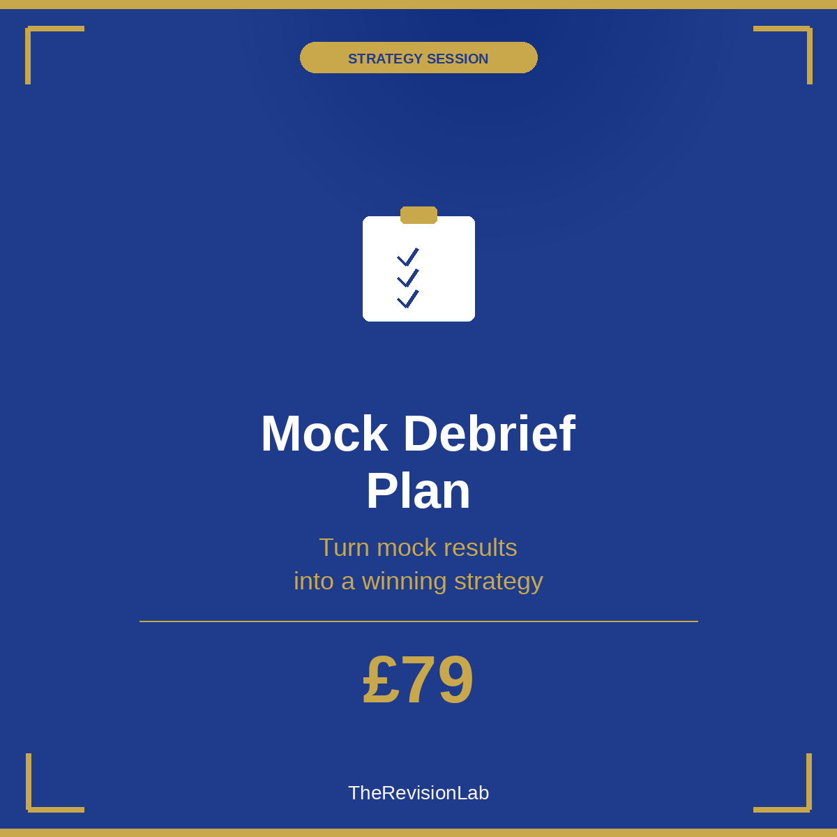 Mock Debrief Plan — GCSE
