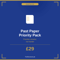 Past Paper Priority Pack — GCSE