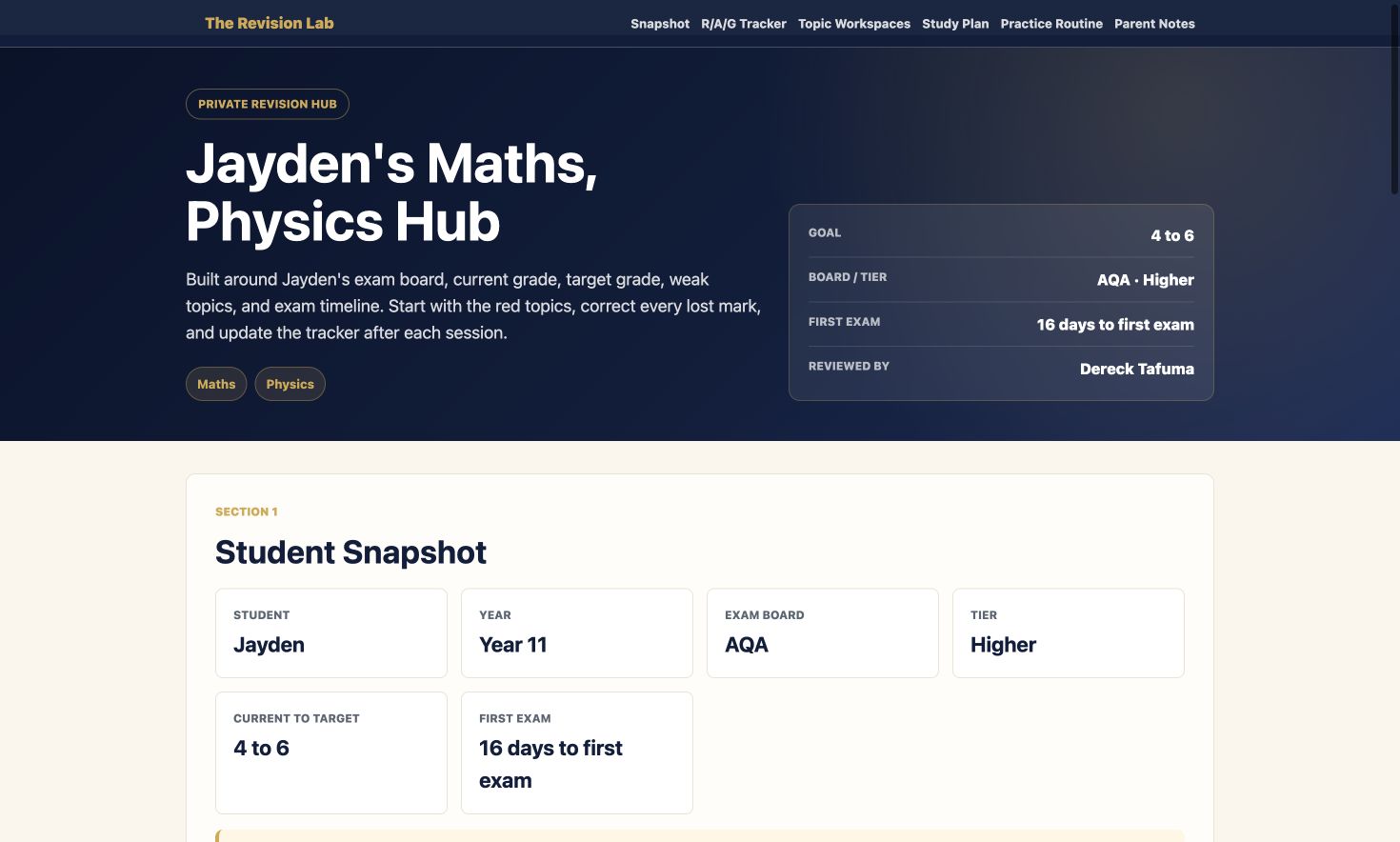 Standard Revision Hub